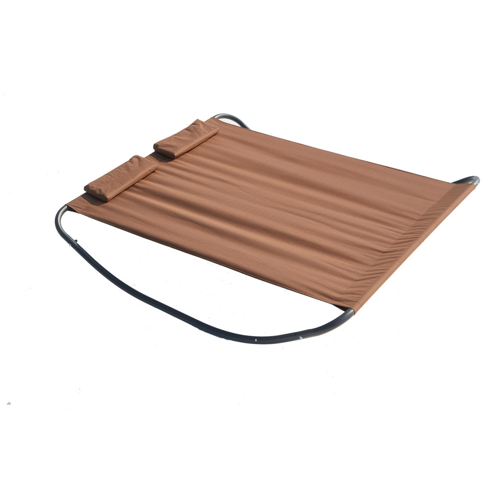 Transat à bascule 2 personnes chocolat coachella