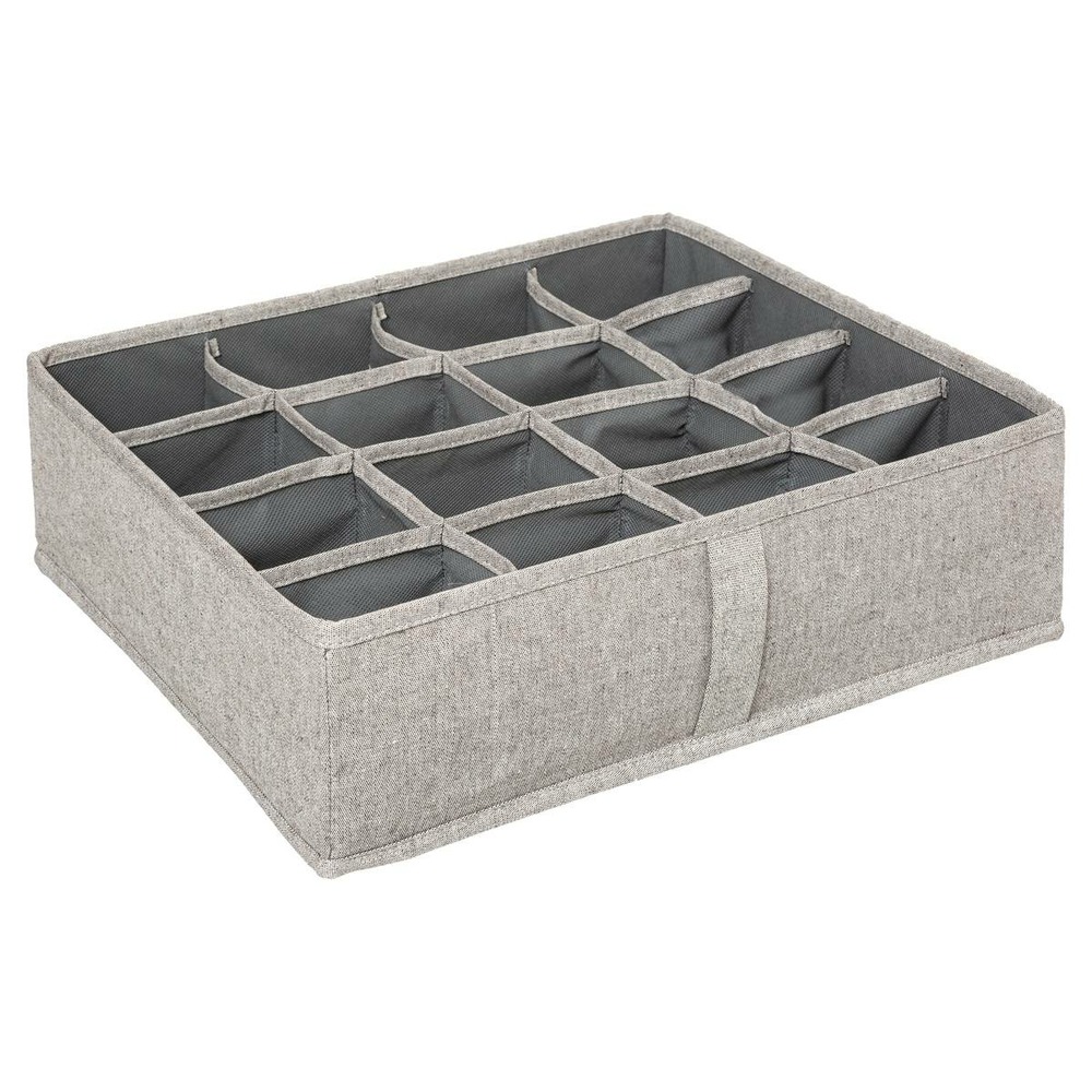 5five - rangement tiroirs orga gris clair