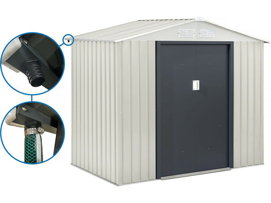 Abri de jardin métal