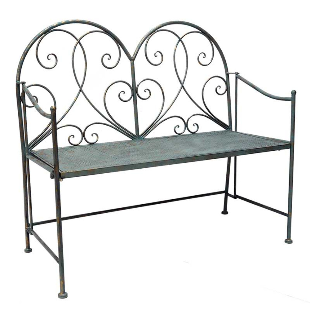 Banc jardin 2 places 42x104x95cm