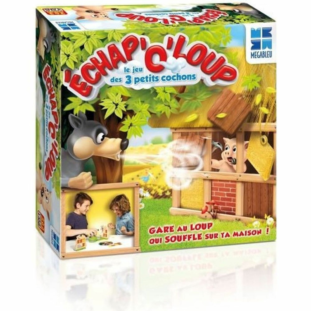 Echap o loup - le jeu des 3 petits cochons enfant - megableu