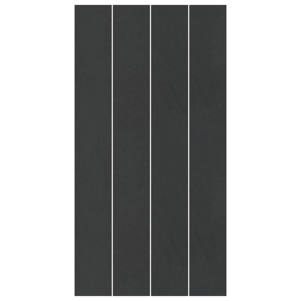 Tapis de piscine 820 x 420 x 0,1 cm rectangulaire noir