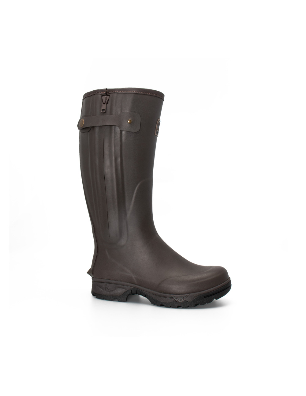 Botte veneur neo zip marron pointure 41 - rouchette