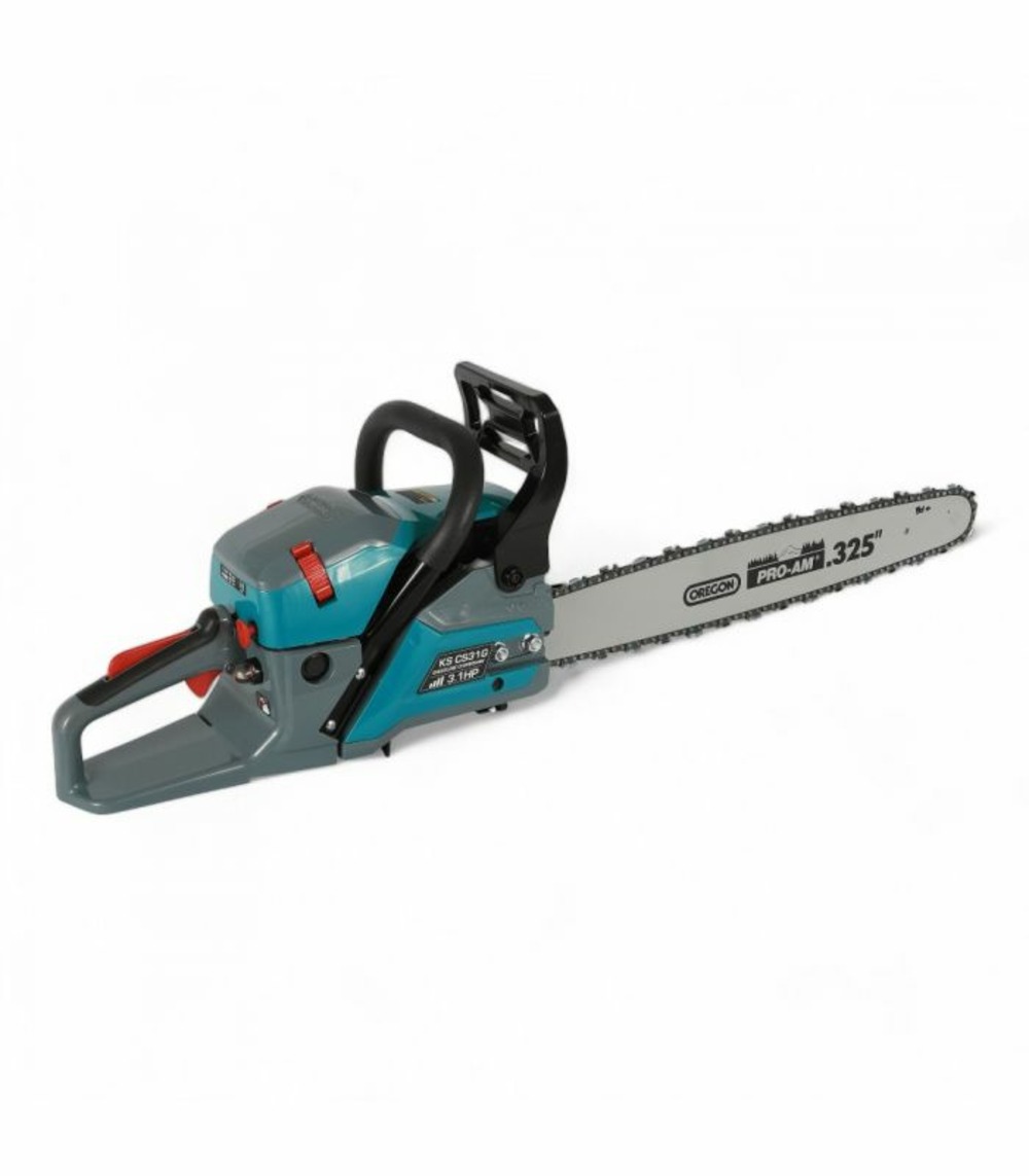 Tronçonneuse thermique 54,5 cm³, chaîne et guide oregon 18