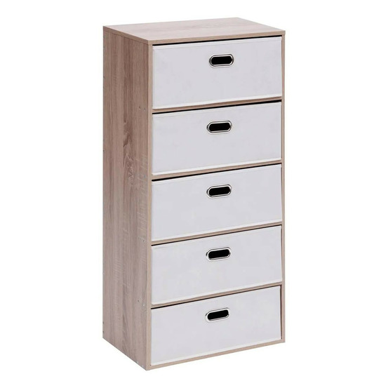 Commode 5 tiroirs paniers