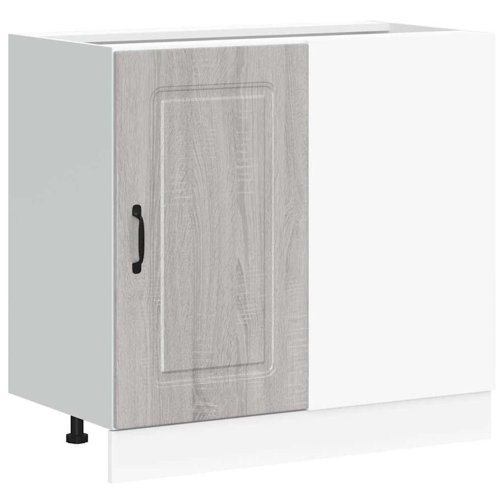 Armoire de cuisine kalmar sonoma gris bois d'ingénierie