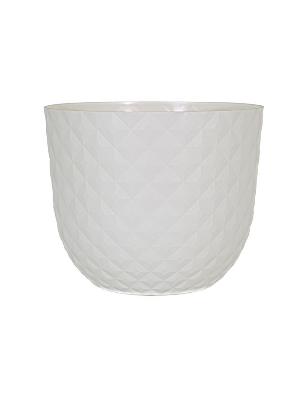 Pot de fleur havana tropical 40cm granite - artevasi lda