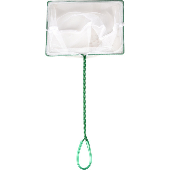 Epuisette xl 20 cm x 14 cm x 46 cm filet fin aquarium