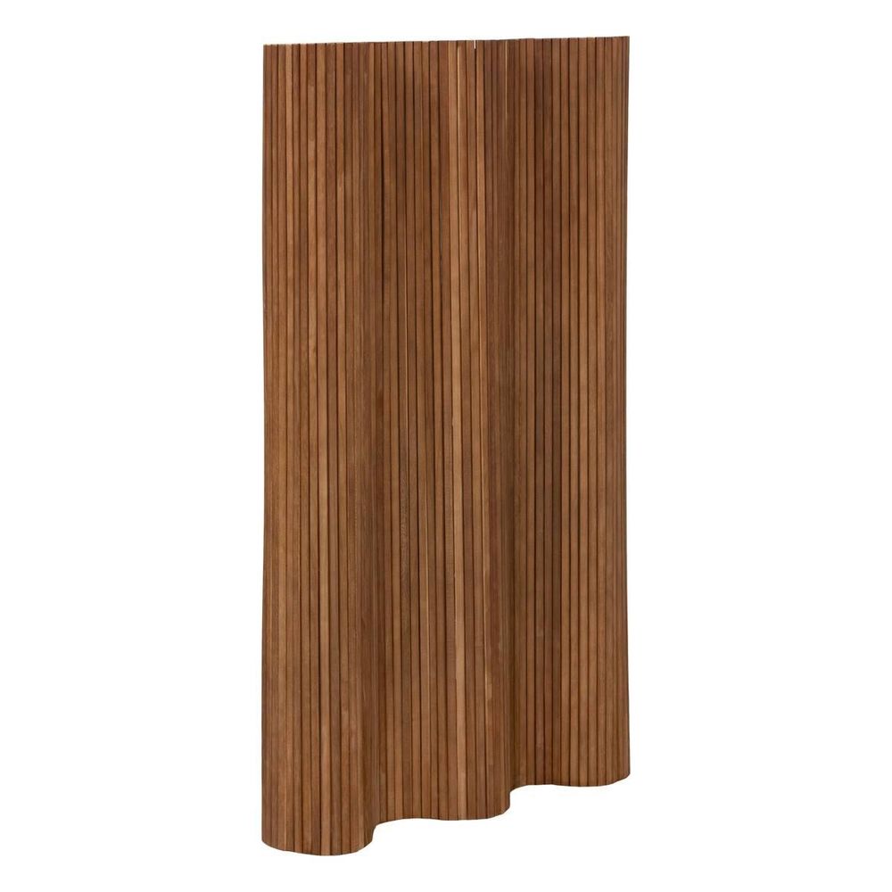 Paravent ondulé en bois 