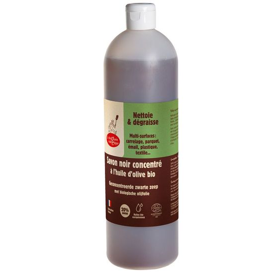 Savon noir liquide olive bio
