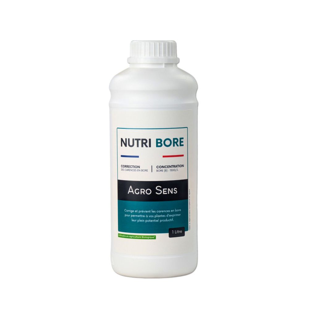 Nutri bore : engrais riche en bore, foliaire ou arrosage - 1 litre