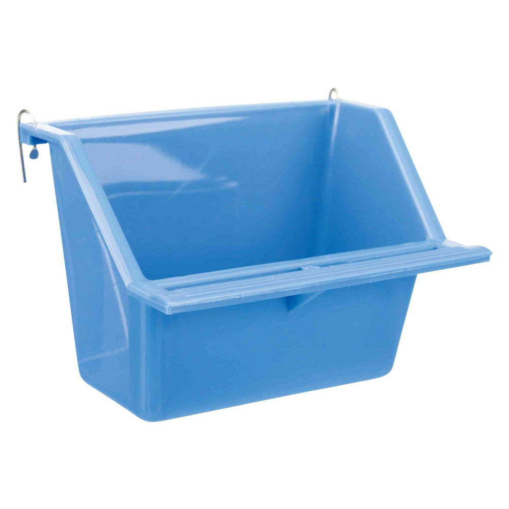 Mangeoires suspendues avec support métal 200 ml 11 x 9 cm, couleur aléatoi