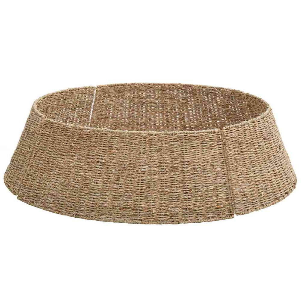 Collier de sapin de noël marron 105 x 105 x 28 cm