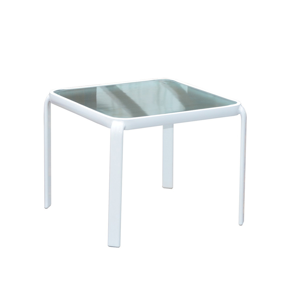 Table auxiliaire de jardin MOD SENIA blanche