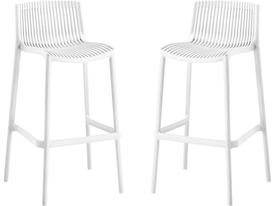 Lot de 2 chaises empilables