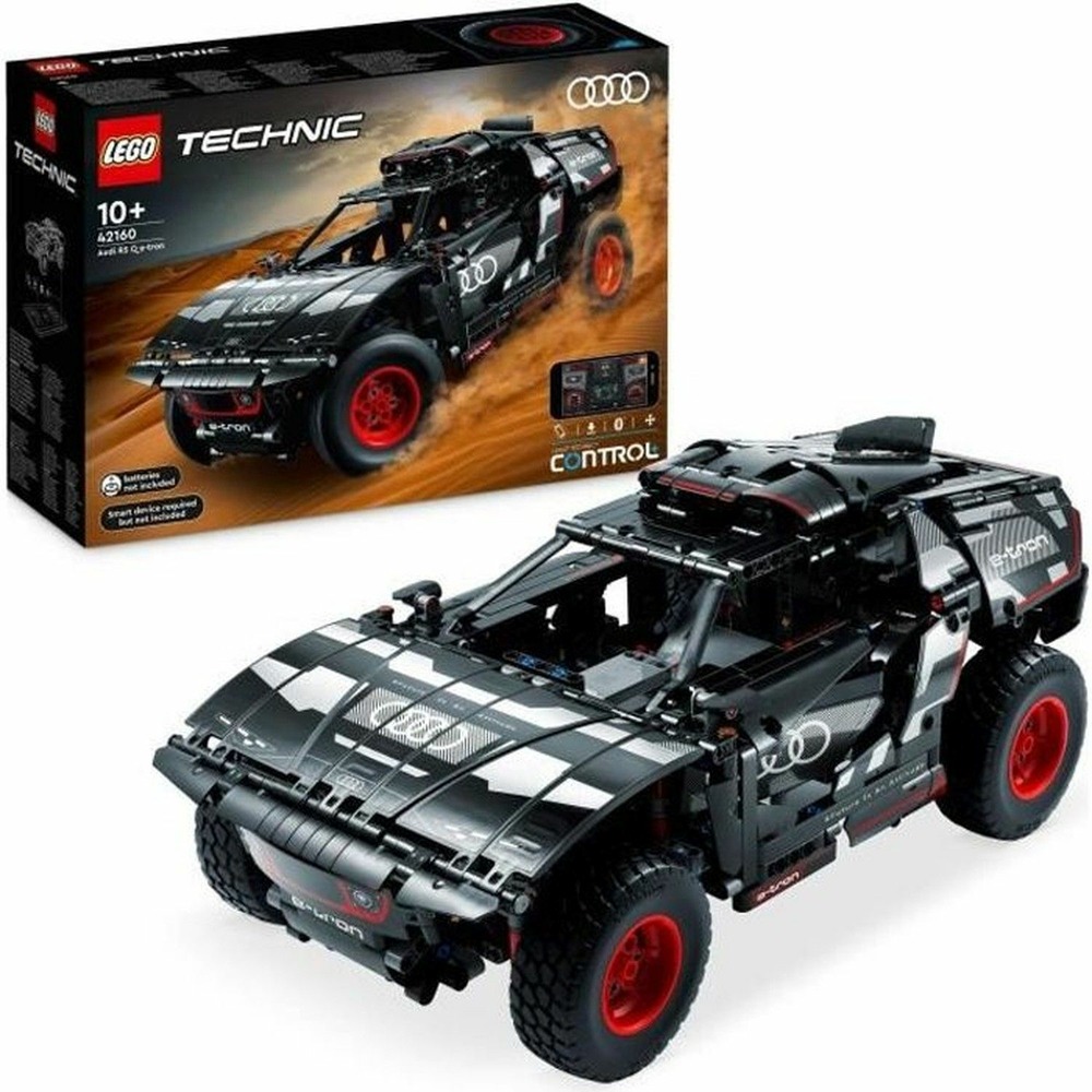 Lego technic audi rs q e-tron, voiture de rallye télécommandée