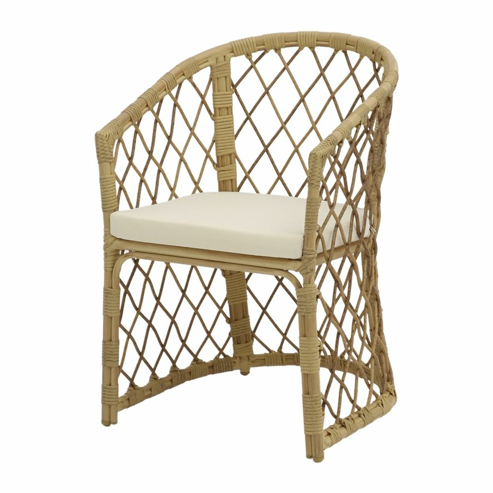 Chaise d’extérieur avec un style méditerranéen - modèle 049 - naturel