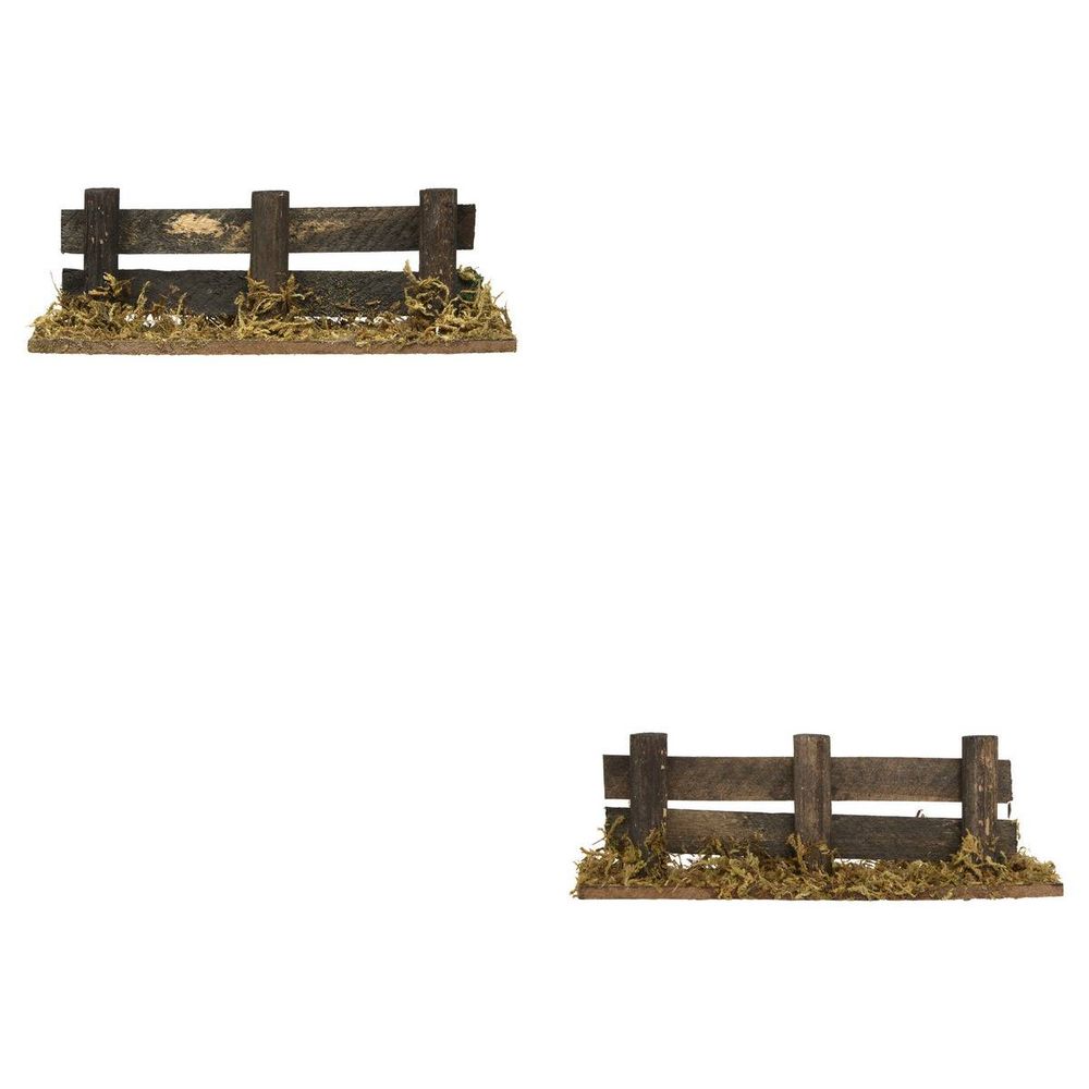 Lot de 2 barrières de crèche de noël