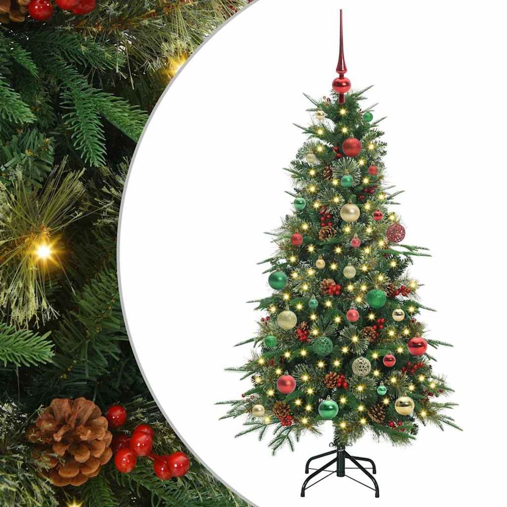 Sapin de noël artificiel à branches articulées vert 150 cm