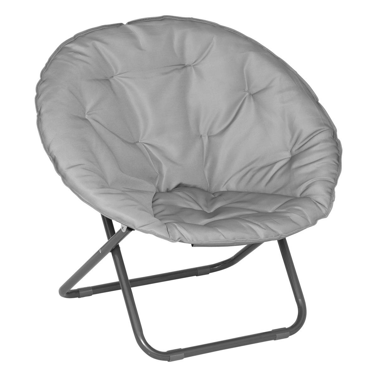 Fauteuil relax oeuf gris