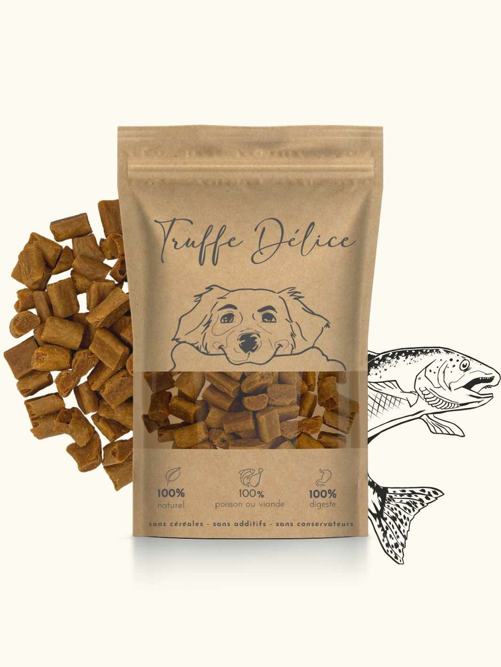 Friandises de saumon