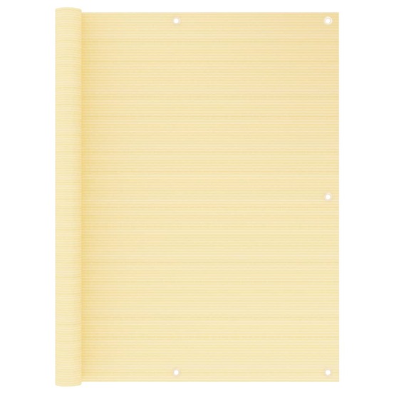 Écran de balcon brise pare vue protection confidentialité 120 x 300 cm pehd beige