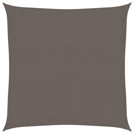 Voile d'ombrage 160 g/m² anthracite 2,5x2,5 m pehd