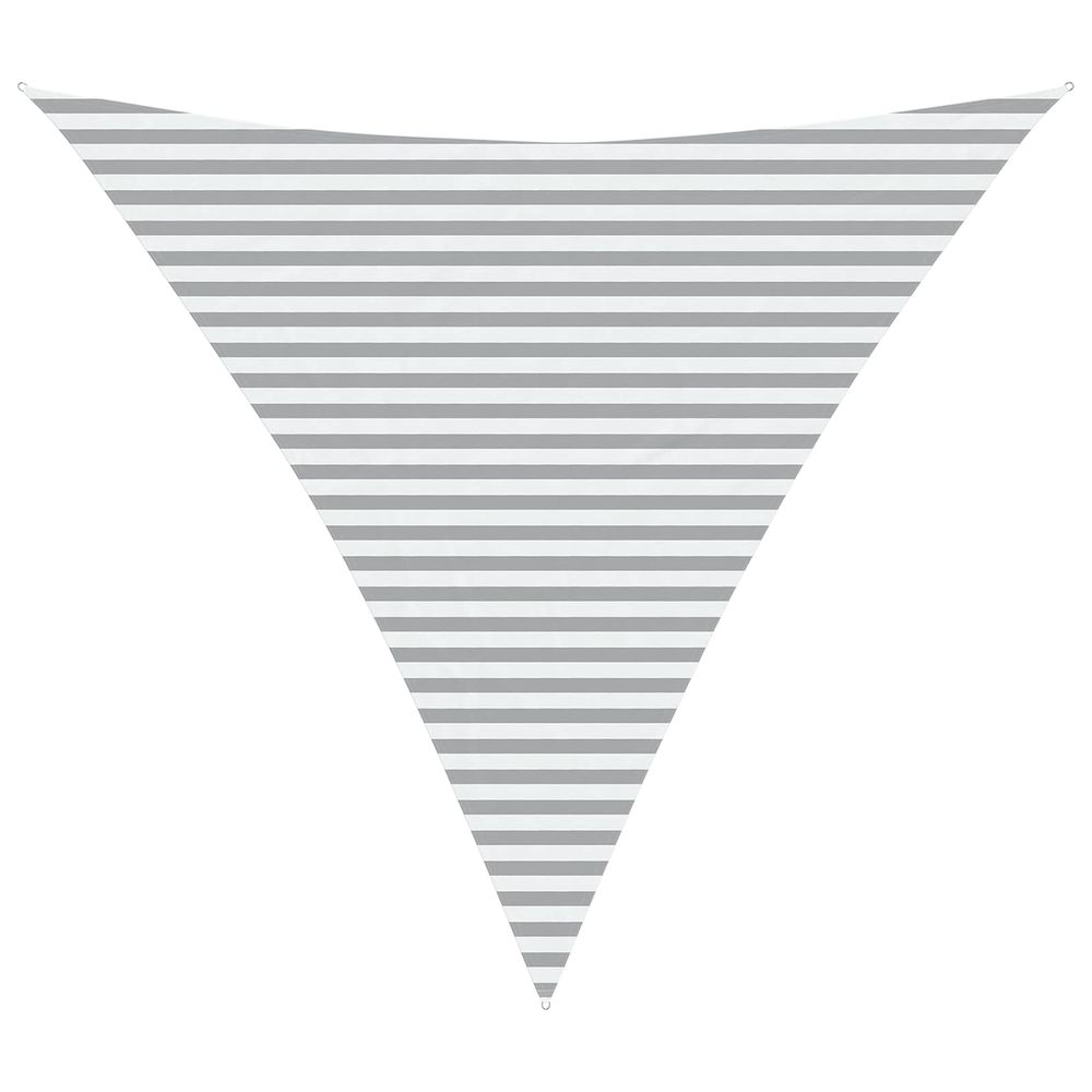 Voile d'ombre triangulaire 4,5 x 4,5 x 4,5 m