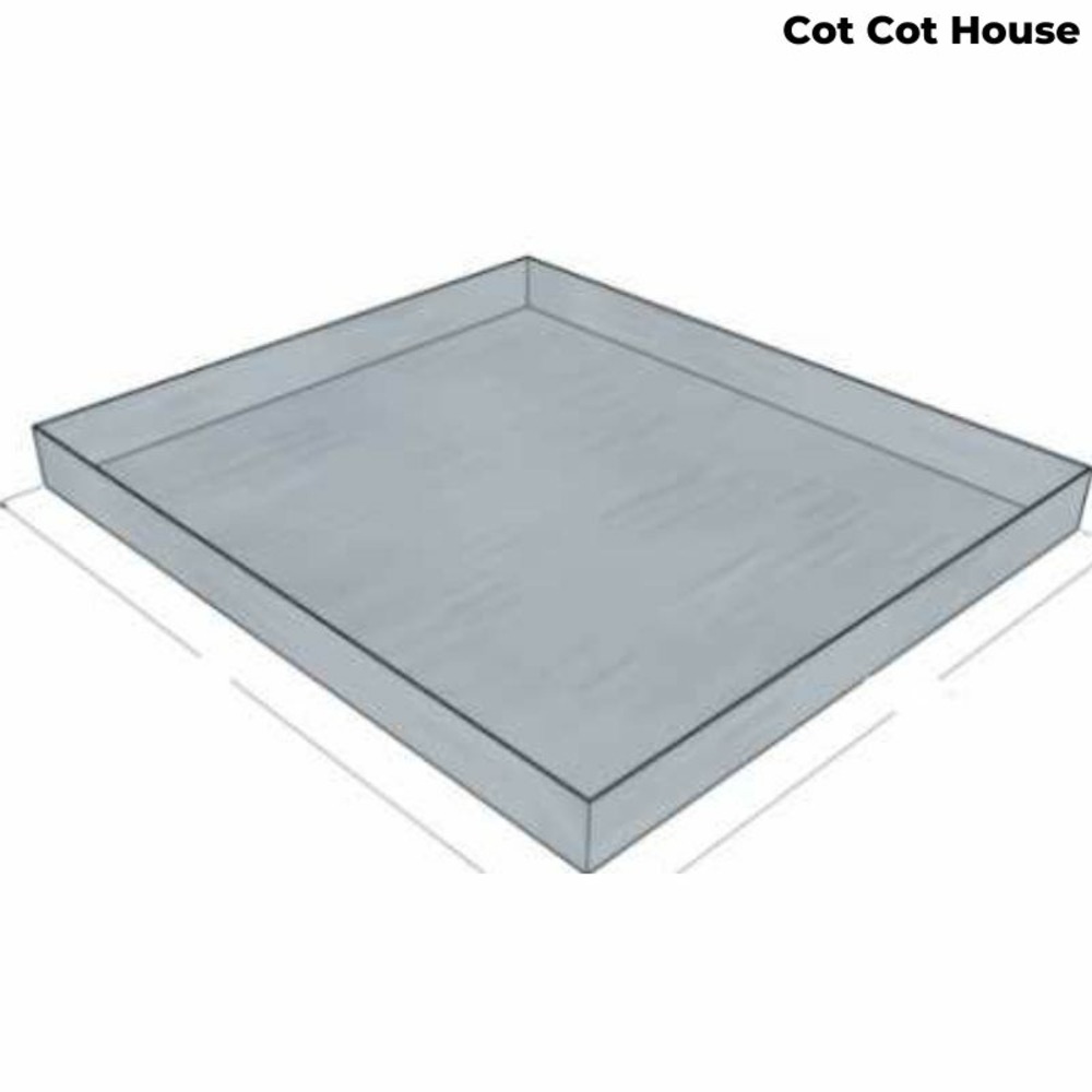 Tiroir mangeoire plateau 405x510x40mm dim.ext galva1010