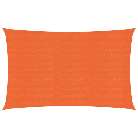 Voile d'ombrage 160 g/m² orange 2,5 x 4,5 m pehd