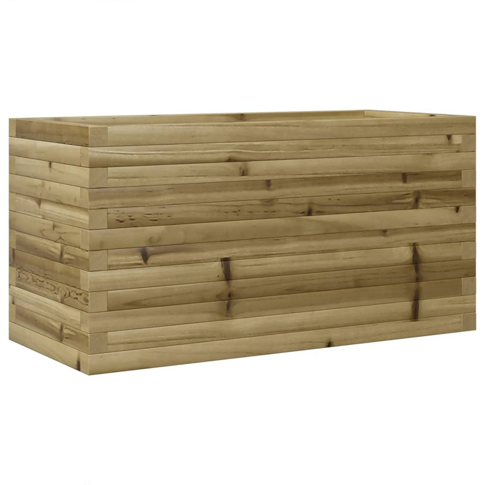 Jardinière d'extérieur 90x40x46 cm bois de pin imprégné