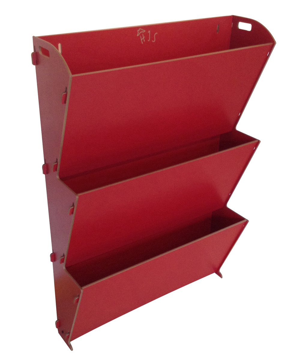 Jardinière murale à trois étages