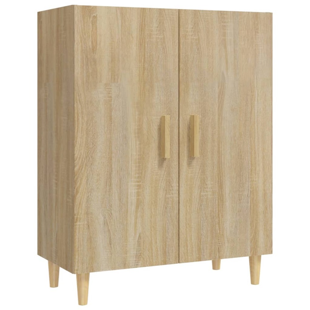 Buffet bahut commode armoire meuble de rangement organisateur cuisine salle de séjour salon sonoma 70 x 34 x 90 cm bois d'ing