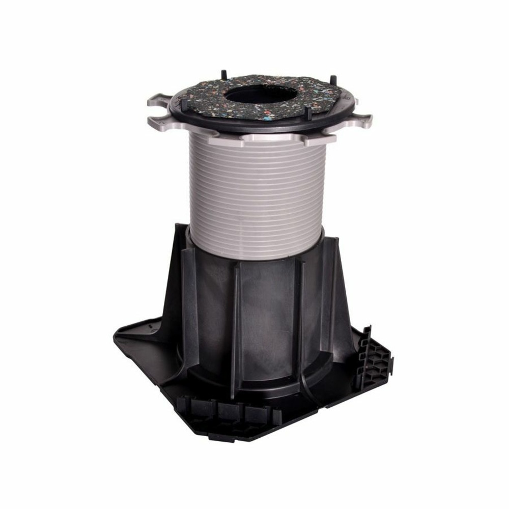 Plot réglable autonivelant cleman pour terrasse dalle 130 à 230 mm - jouplast - carton de 8 pièces