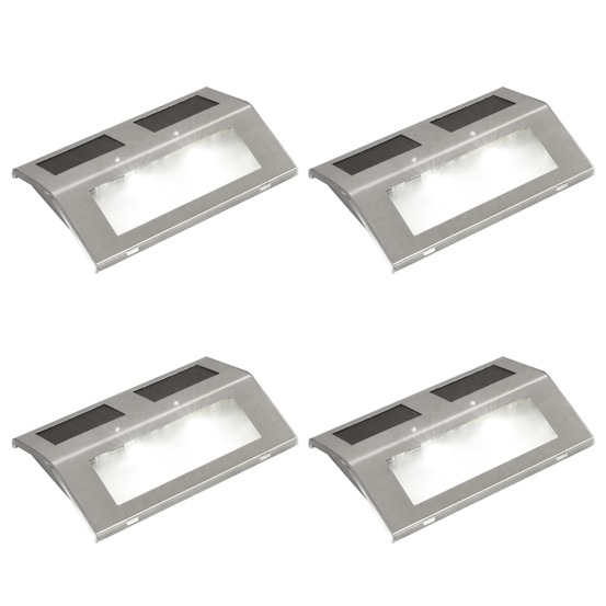 LOT DE 4 LAMPES SOLAIRES POUR-(865488)