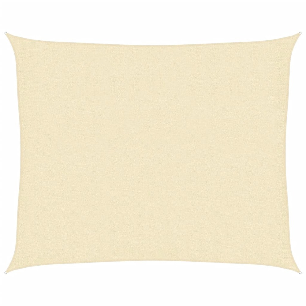 Voile d'ombrage 160 g/m² crème 2,5x3 m pehd