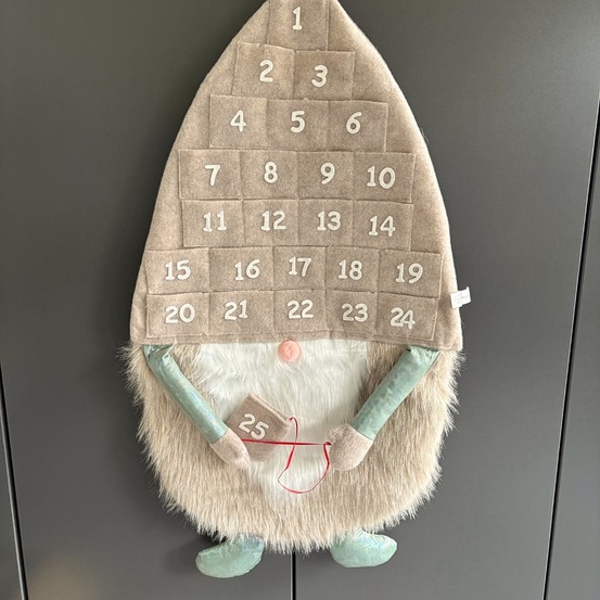 Calendrier de l'avent > 86 cm –géant à poil long