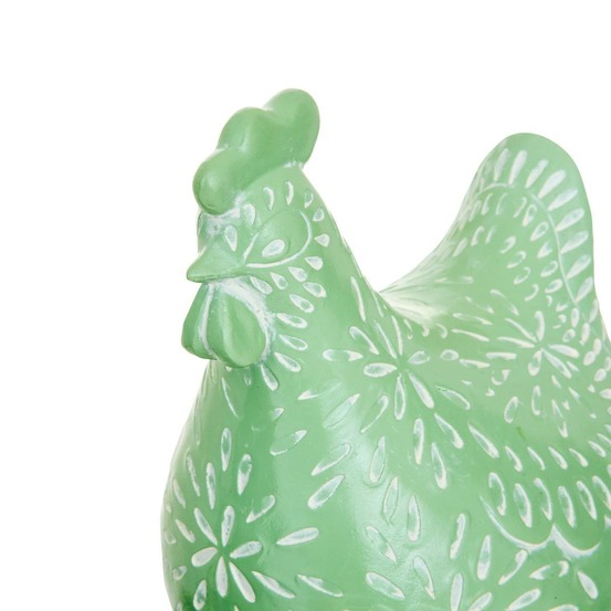 Statuette linda poule h20cm
