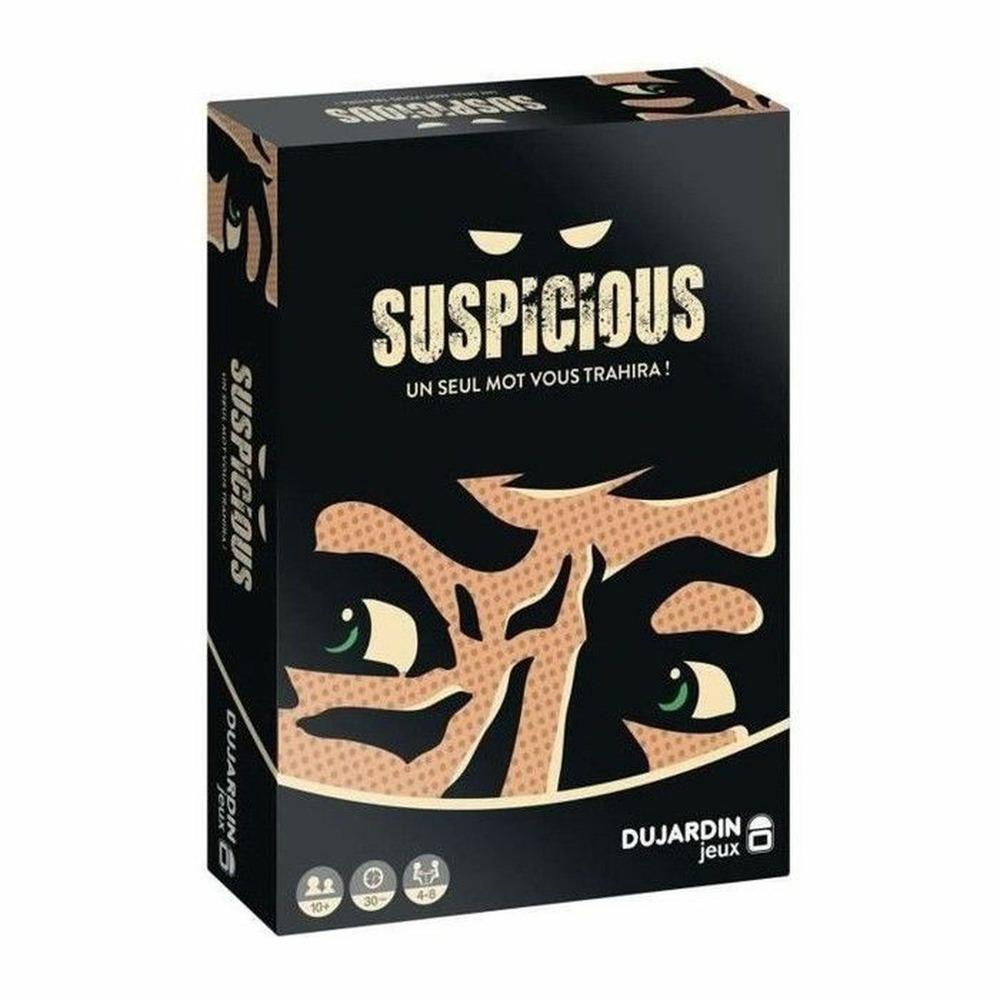 Jeu de cartes suspicious