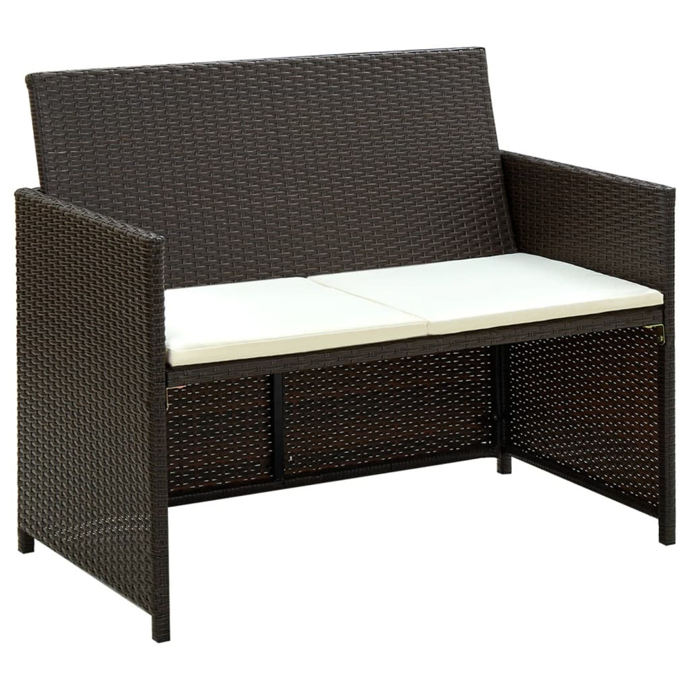 VIDAXL CANAPE DE JARDIN A 2-(918883)