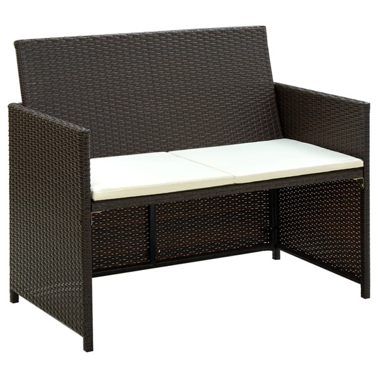 VIDAXL CANAPE DE JARDIN A 2-(918883)