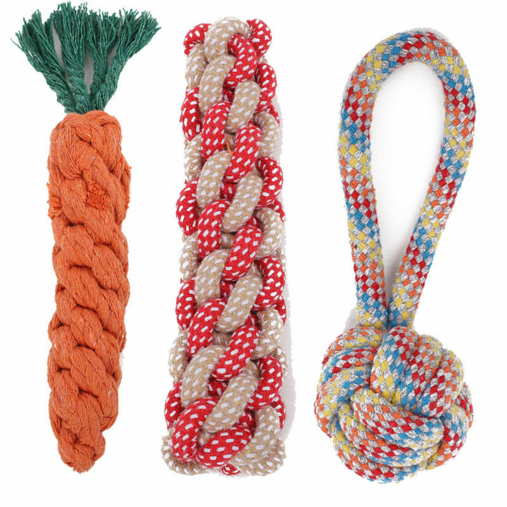 Jouets à mâcher pour chiens (3 pcs)