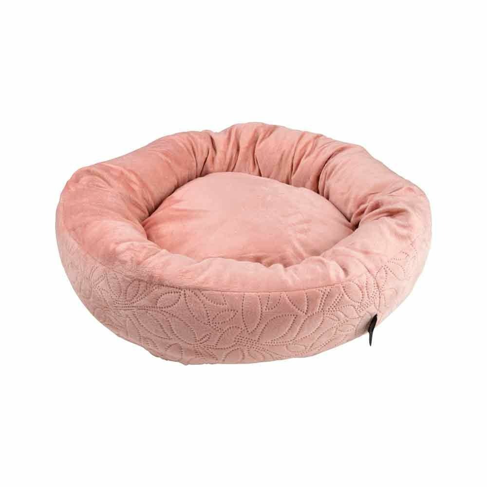 Love story - coussin boho donut - couchage animaux rond d. 50 x h. 16 cm