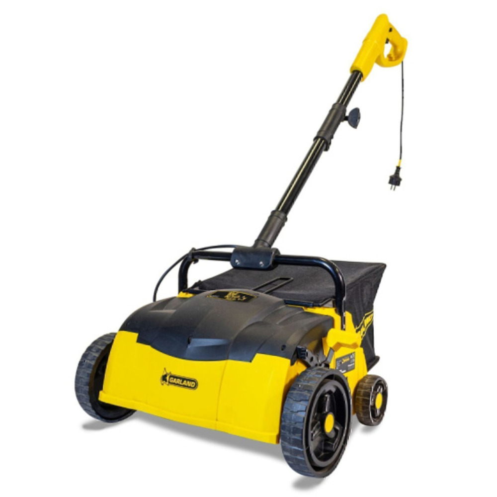 Brosseuse électrique aspirante garland 302 e-v19 gazon synthétique