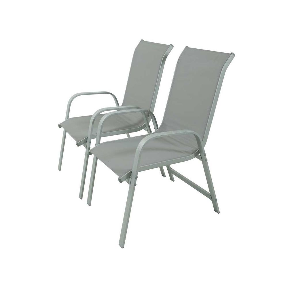 Fauteuil jardin alu/textilène 