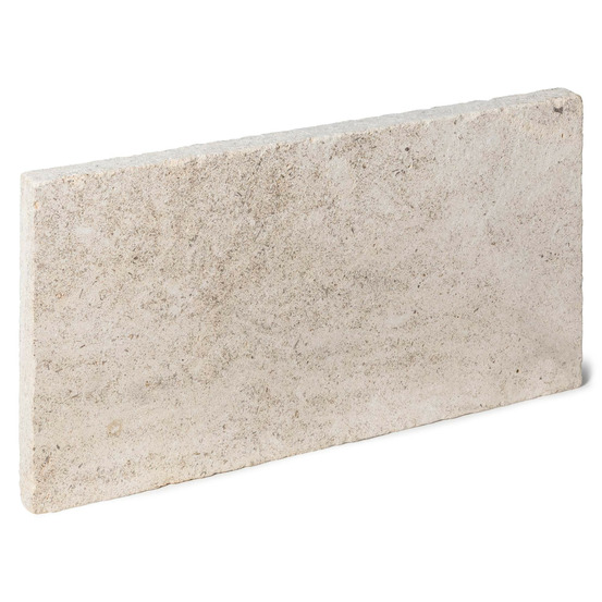 Bordure de jardin pierre de bourgogne semond doré 60x30x3,8 cm (à l'unité) - ro'ma nature