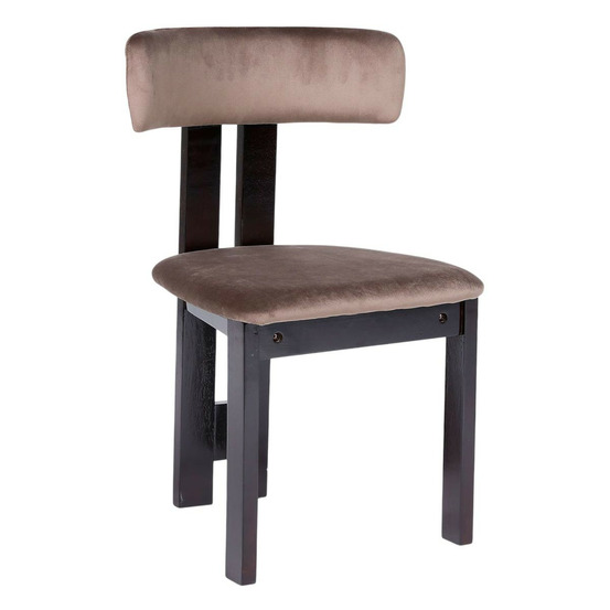 Chaise design velours