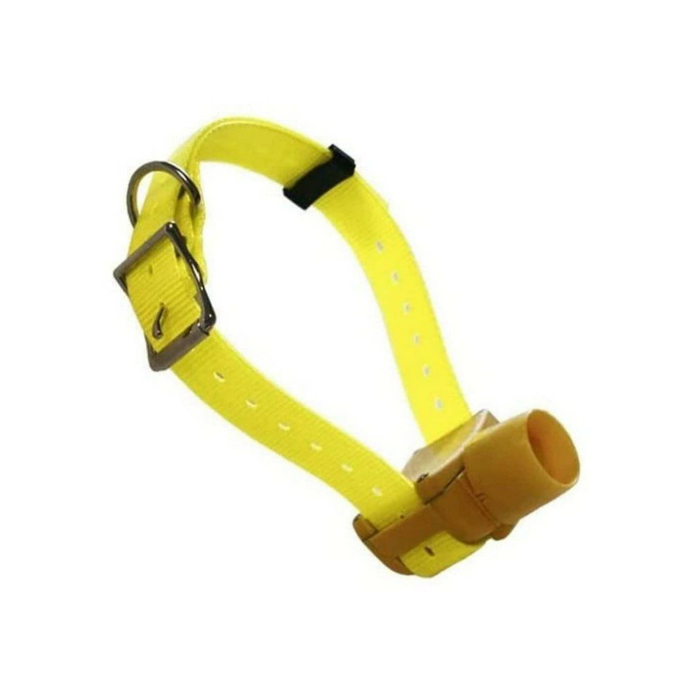 Collier de repérage - num'axes - canibeep radio pro - jaune