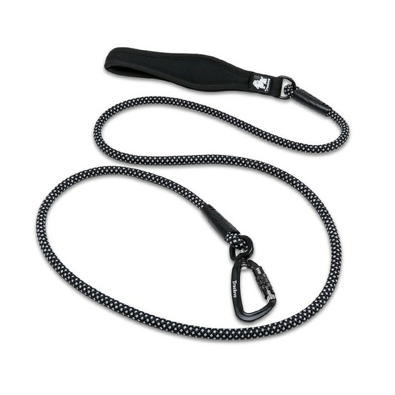 Laisse ronde chien running - Taille L - Noir