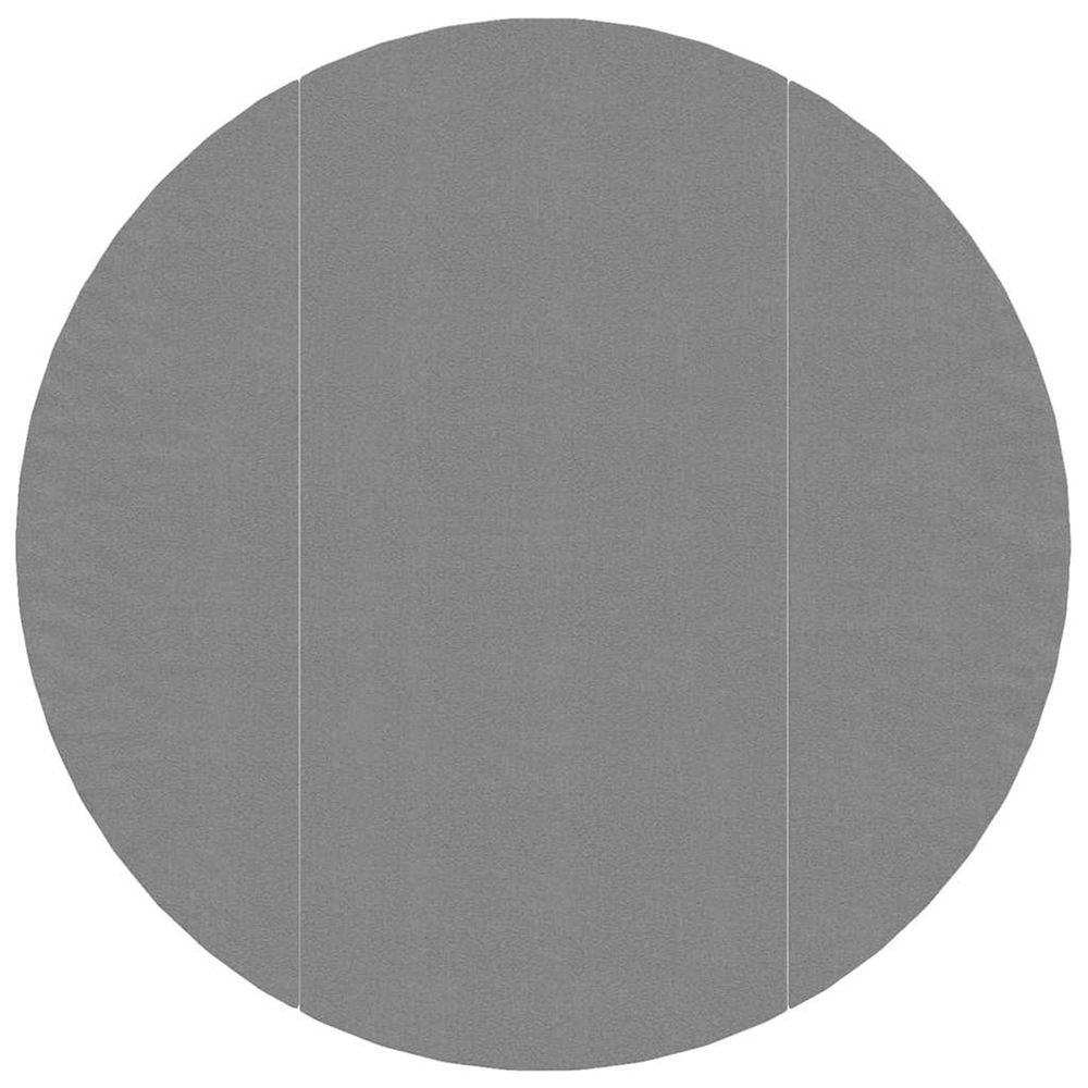 Tapis de piscine ø 306 cm (2 mm) tissu non tissé gris clair
